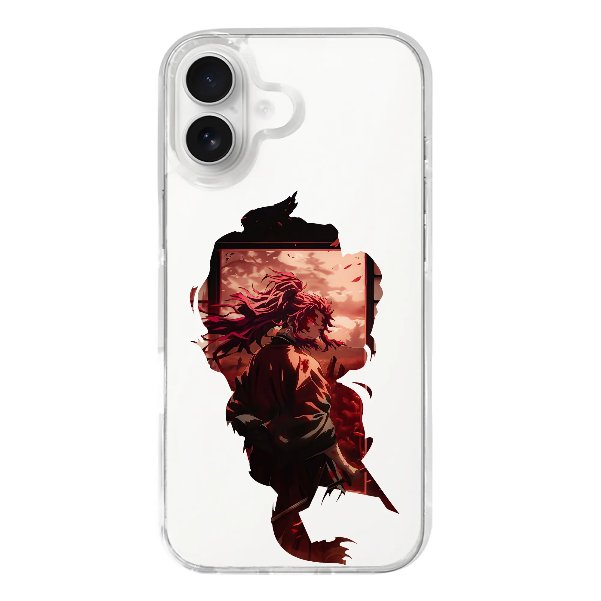 鬼滅の刃 グッズ,継国 縁壱 - iPhone 17シリーズ 透明スマホケース – 薄型・耐衝撃・精密フィット保護カバー